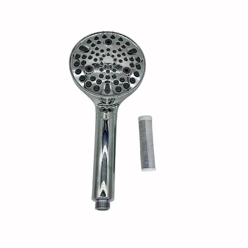 Bluejw Carbon Fiber Shower Filter with Bubbler Brush Head - Removes Chlorine, Softens Water & Moisturizes Skin - Image 4